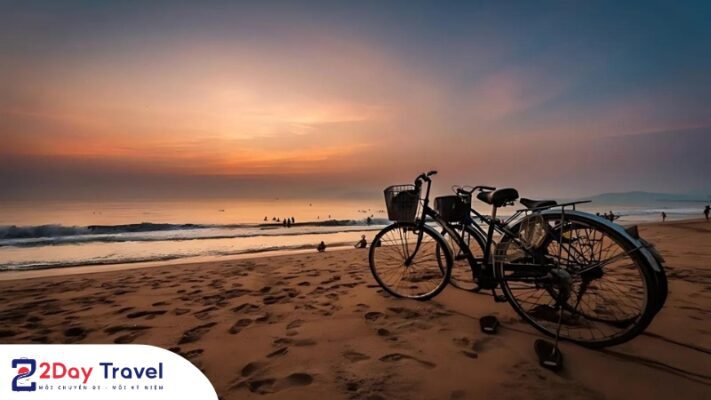 Thuê xe đạp dạo quanh bờ biển Nha Trang