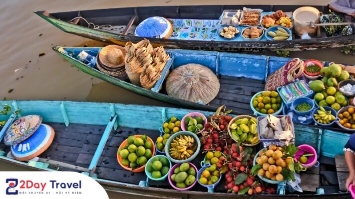 Chợ nổi Cái Răng – Phiên chợ sống động trên sông