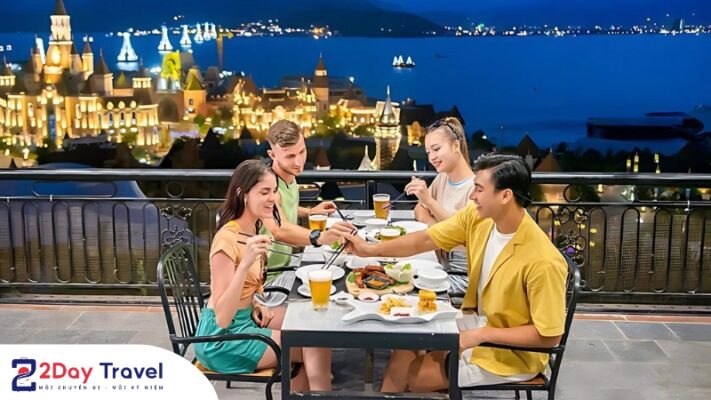 Thưởng thức ẩm thực tại không gian có một không hai 