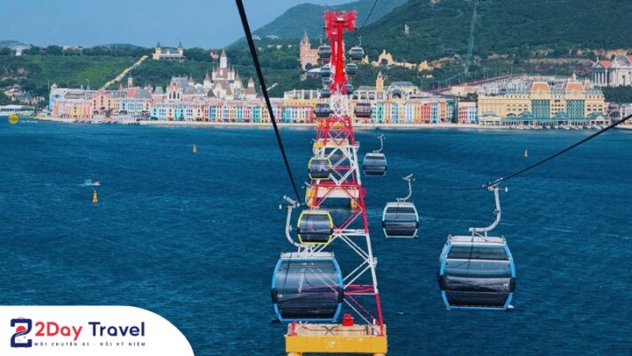 Trải nghiệm tuyến cáp treo Vinpearl vượt biển dài nhất thế giới tại Việt Nam