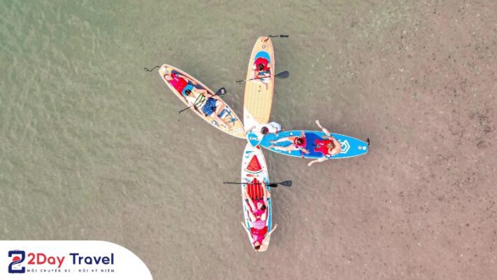 Loại ván Sup phổ thông nhất với hình dáng kích thước phù hợp với mọi lứa tuổi