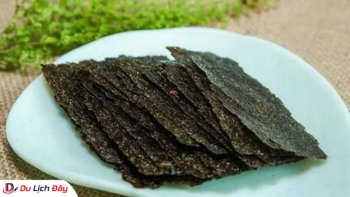 Rong biển sấy giòn ăn liền thơm ngon, món đặc sản Nha Trang tiện lợi