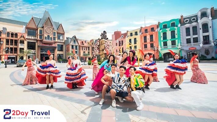 Tạn hưởng không gian vui chơi mua sắm & Trải nghiệm độc đáo chỉ có tại Vinpearl Harbour Nha Trang