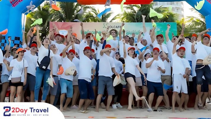 Trải nghiệm mới lạ khi tham gia Teambuilding trên đảo Robinson Nha Trang