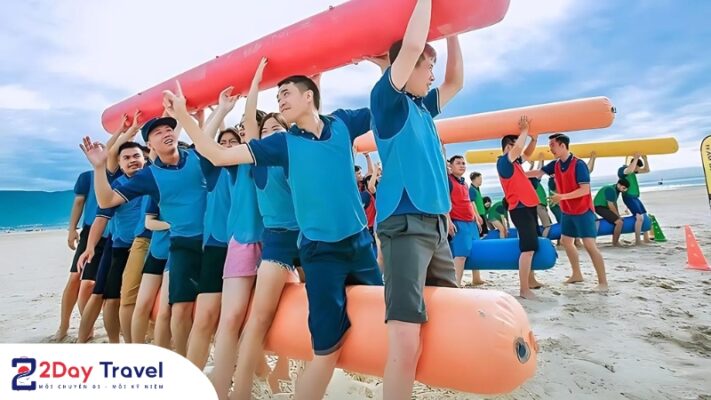 Các trò chơi được xây dựng và thiết kế một cách tỉ mỉ giúp đội ngũ tham giao tăng cường sự gắn kết.