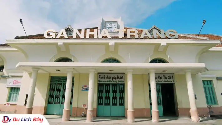 Kiến trúc cổ kính mang phong cách Pháp độc đáo của nhà ga Nha Trang