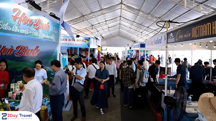 Tuần lễ du lịch Bình Thuận 2024 - sự kiện quy tụ các gian hàng dịch vụ du lịch, ẩm thực