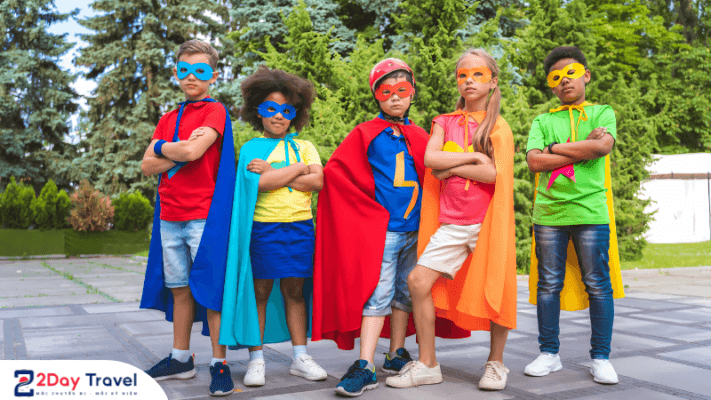 Halloween ở Việt Nam: Những hoạt động thú vị 8 Trang phục siêu anh hùng