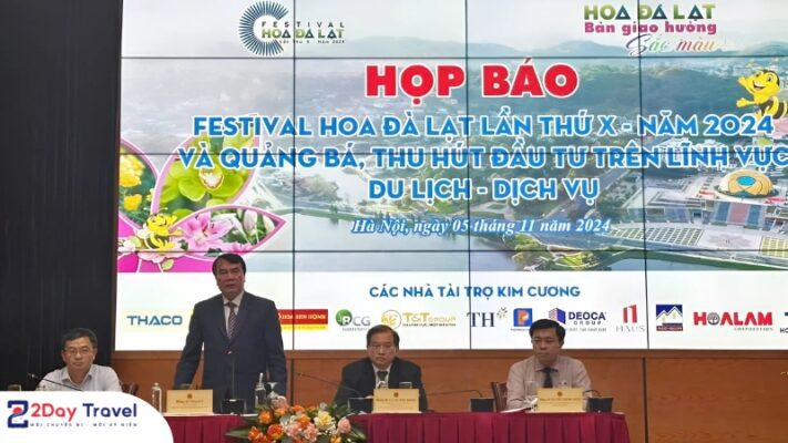 Họp báo Festival hoa Đà Lạt