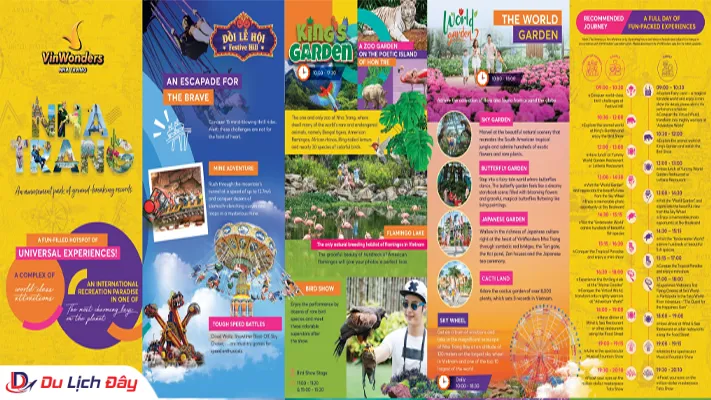 Hướng dẫn tham quan phân khu vườn thú mở và thế giới thực vật ôn đới