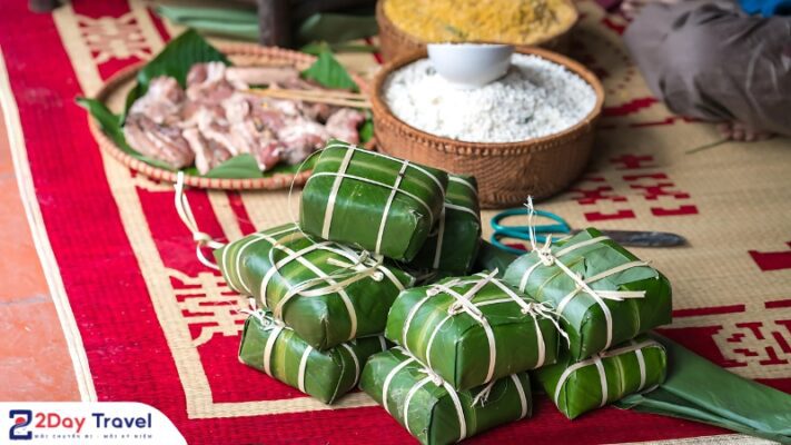 Bánh Chưng, Bánh Tét - món bánh truyền thống