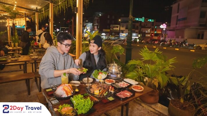 Nậm nướng - Tiệm bò nướng Đà Lạt