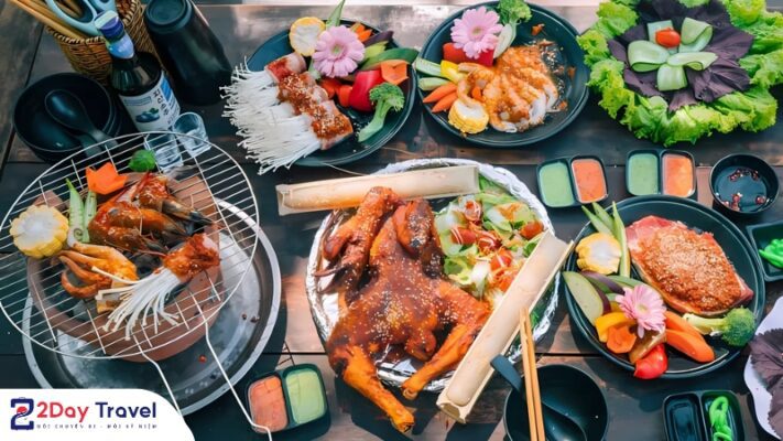 Tiệm nướng trong rừng Đà Lạt