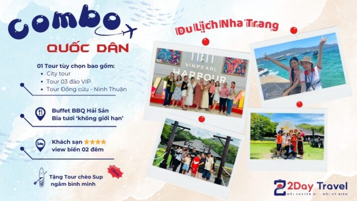 Combo Quốc Dân Nha Trang 3N2Đ - Giá Cực Mềm, Trải Nghiệm Đỉnh Cao