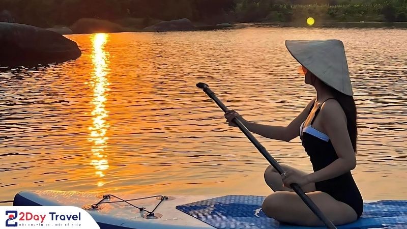 Chèo SUP trên Hồ Kênh Hạ – Kỹ thuật và lưu ý an toàn