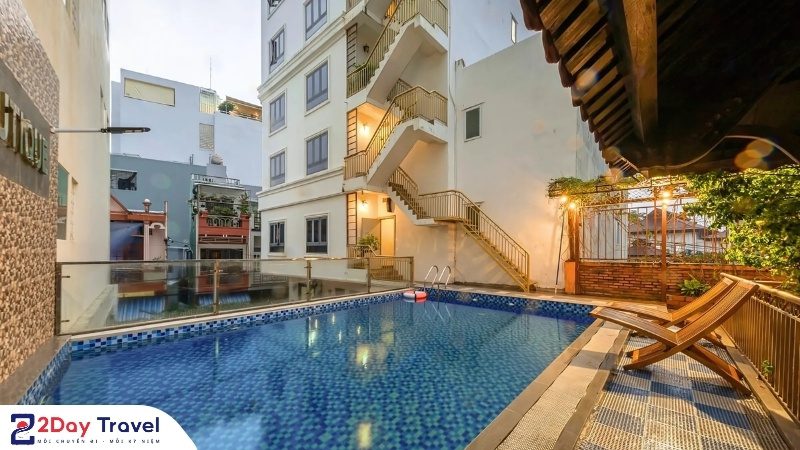 La Maison Boutique Hotel Quy Nhơn – Khách sạn nhỏ xinh với không gian xanh mát thư giãn