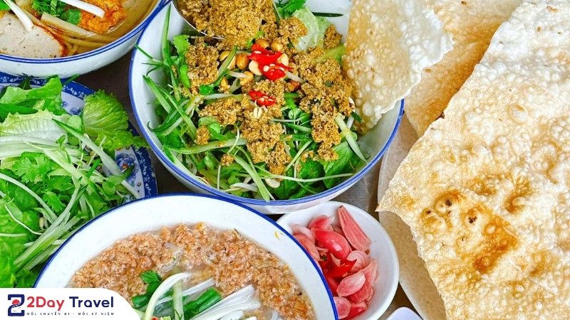 Bún tôm, bún rạm Châu Trúc – Món đặc sản ẩm thực Quy Nhơn nổi tiếng