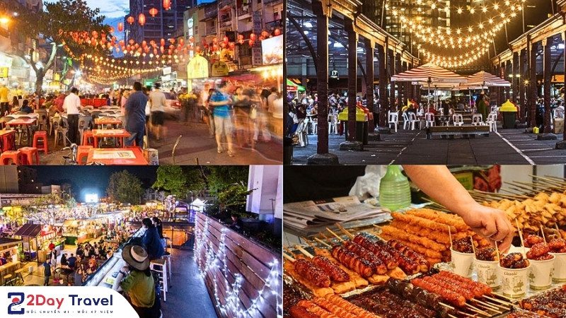 Khu ẩm thực Nguyễn Huệ – Điểm đến lý tưởng để khám phá ẩm thực Phú Yên vào buổi tối.