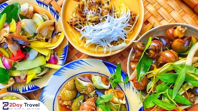 Ốc biển Nha Trang – Đậm đà hương vị miền biển