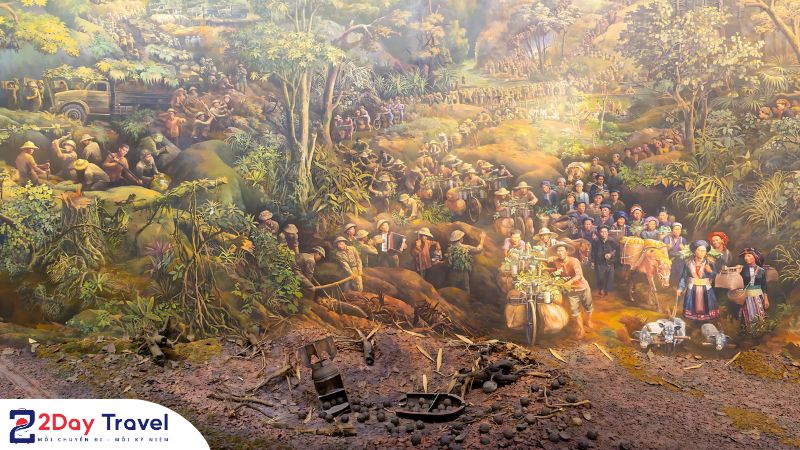 Điểm nhấn “nổi da gà” của Bảo tàng Chiến thắng Điện Biên Phủ – Bức tranh Panorama C