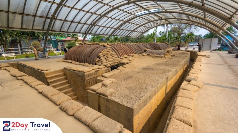 Thiết kế bên ngoài hầm De Castries