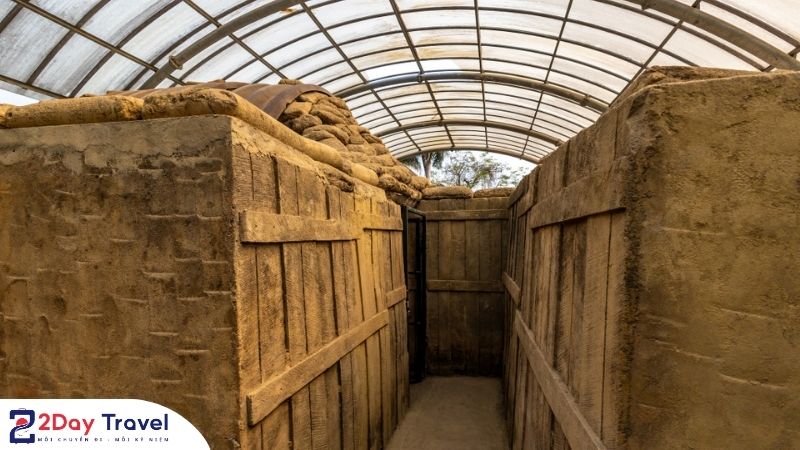 Thiết kế kiên cố và chắc chắn của hầm De Castries