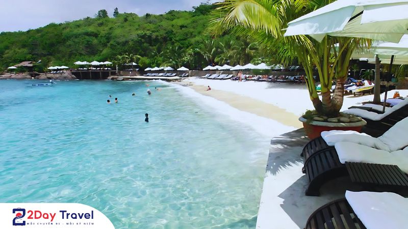 Mini Beach Nha Trang mùa hè không đi hơi phí