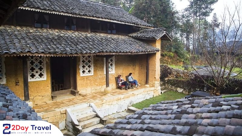 Kiến trúc nhà trình tường - đặc trưng Phố Cáo