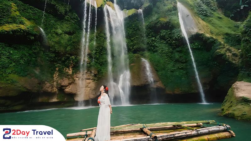 Check-in tại thác Đầu Đẳng