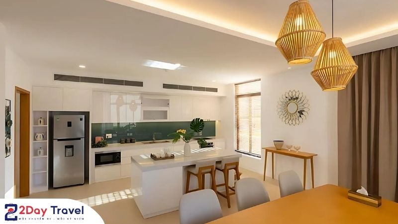 Tiện ích phòng bếp tại Wyndham Garden Cam Ranh