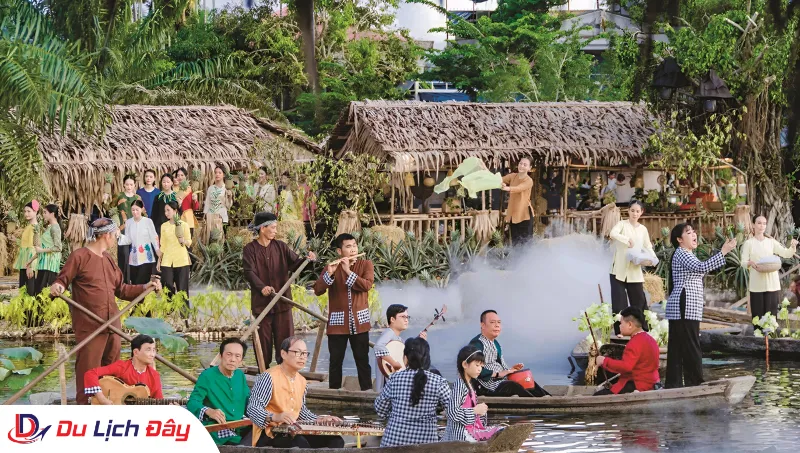 Thưởng thức nghệ thuật Đờn ca tài tử đặc sắc trong Tour khám phá Cù Lao Thới Sơn - Mỹ Tho