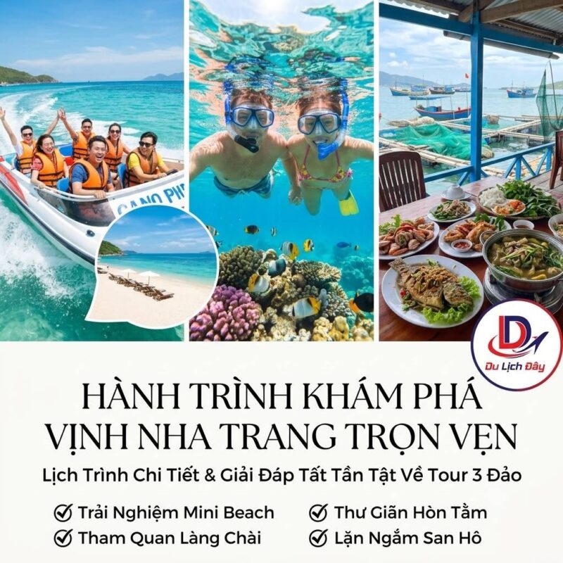 Tour 3 đảo Nha Trang gồm gì? Có đáng đi không? - Tour 3 dao nha trang 1 (1)
