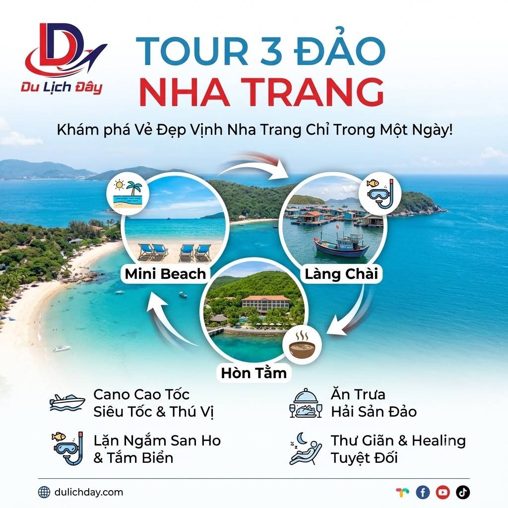 Tour 3 đảo Nha Trang gồm gì? Có đáng đi không? 3 Tour 3 đảo Nha Trang gồm gì? Có đáng đi không? - Tour 3 dao nha trang 3 (1)