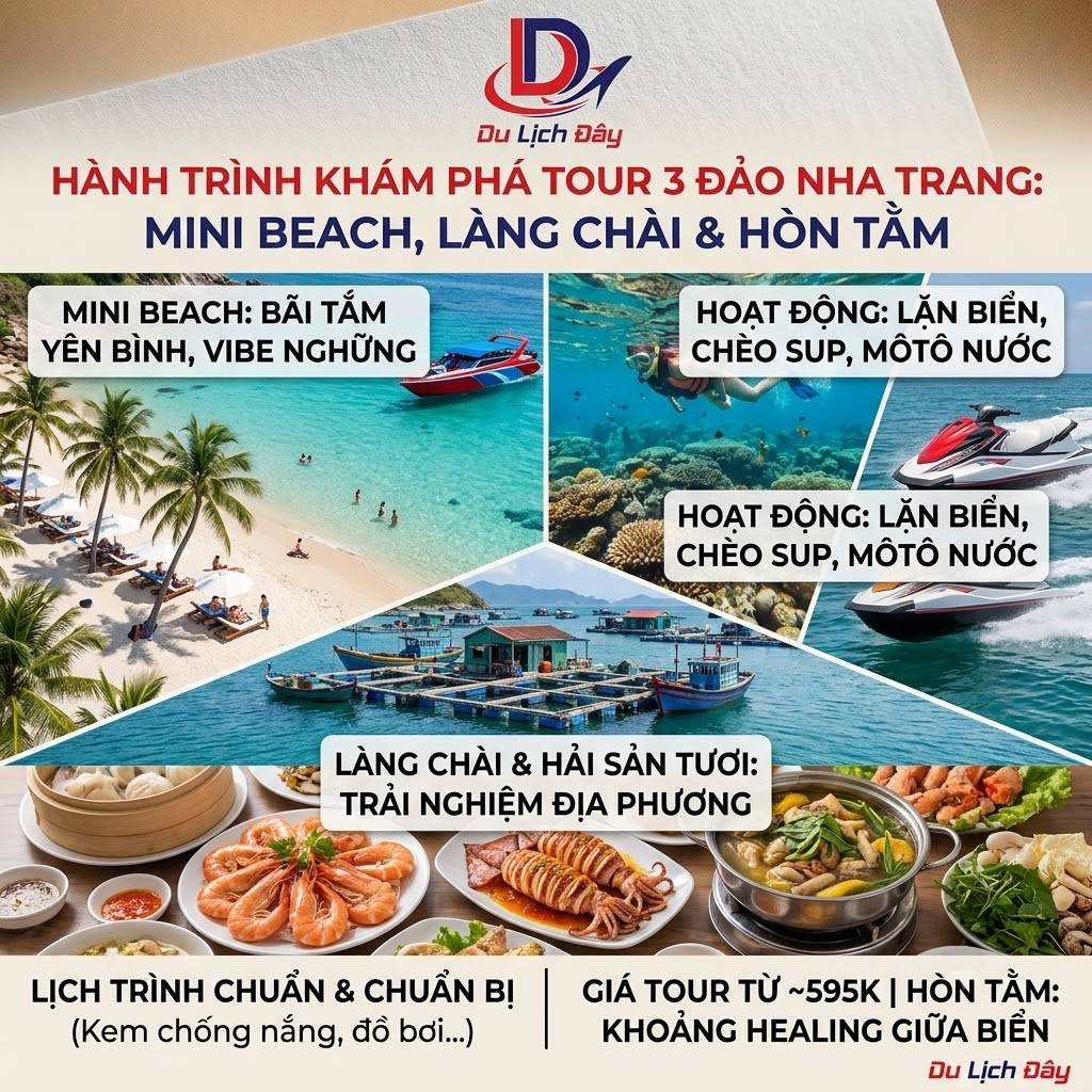 Tour 3 đảo Nha Trang gồm gì? Có đáng đi không? 4 Tour 3 đảo Nha Trang gồm gì? Có đáng đi không? - Tour 3 dao nha trang 4 (1)