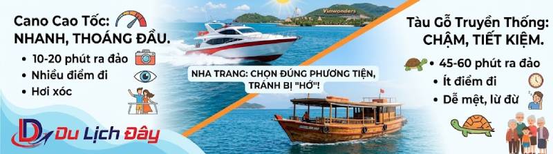 Tour cano và tàu khác gì nhau? Kinh nghiệm tránh bị “hớ” khi đi đảo Nha Trang 1 Tour cano và tàu khác gì nhau? Người đi Nha Trang lần đầu rất dễ chọn sai - Tour cano va tau khac gi nhau 3 (1)