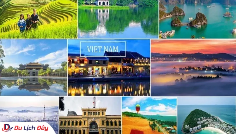 Khám phá bản đồ du lịch Việt Nam qua những danh lam thắng cảnh tuyệt mỹ trải dài từ Bắc vào Nam